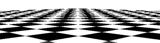 Figure 2. Artifacts from nearest-neighbour texture sampling.